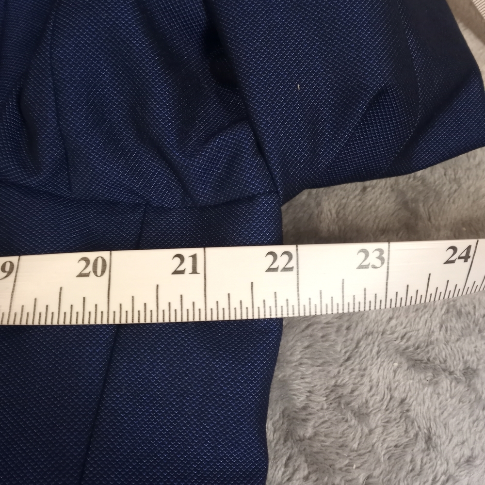Platini Men's Elegant Two Piece Navy Blue  Suit Size 38 - Picture 15 of 16